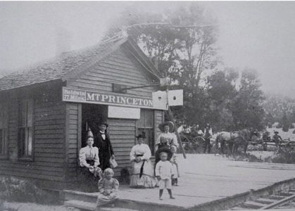 Mount Princeton train depot