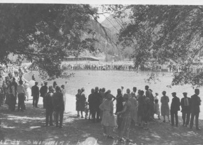 Gathering at the Ouray Hot Springs Pool