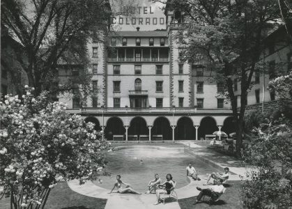 The Hotel Colorado in Glenwood Springs