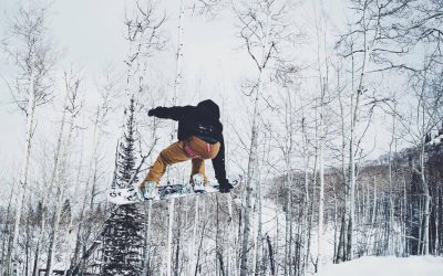 Snowboarding at Wolf Creek Ski Area