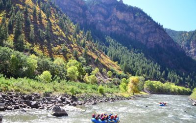 Rafting in Glenwood Canyon